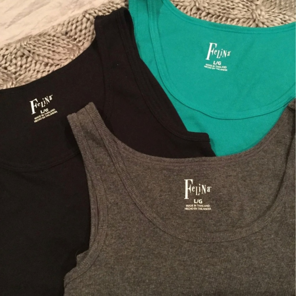 Like New! 3 Felina Tank Tops